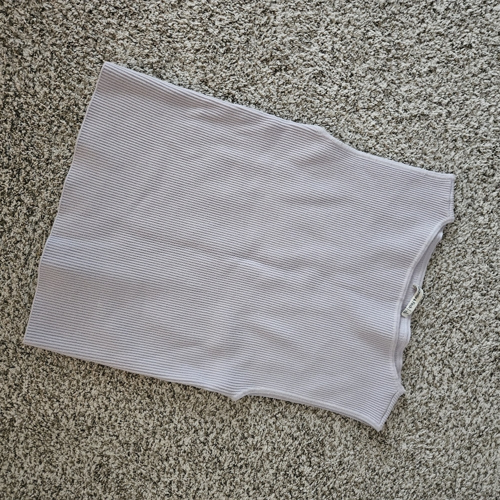 Abercrombie lavender sweater tank